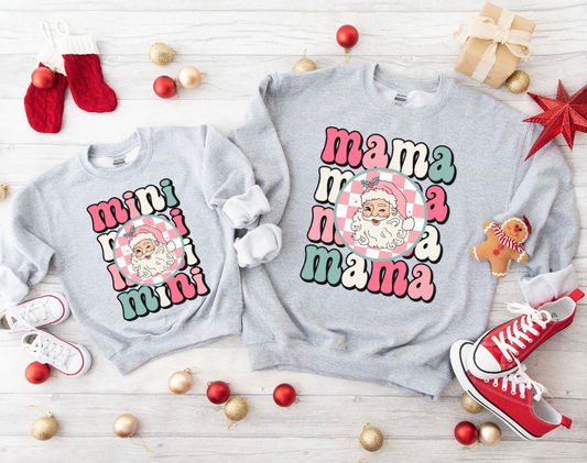 Mama and mini Santa SET