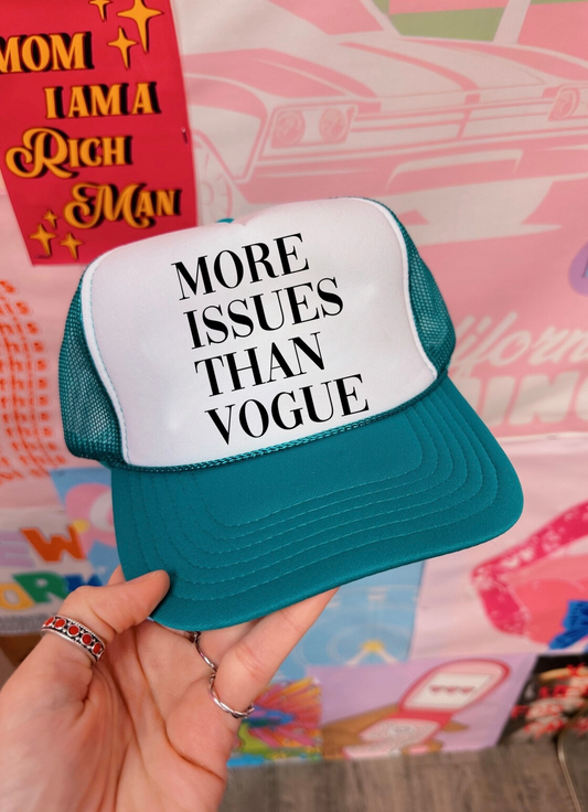 More issues than vogue