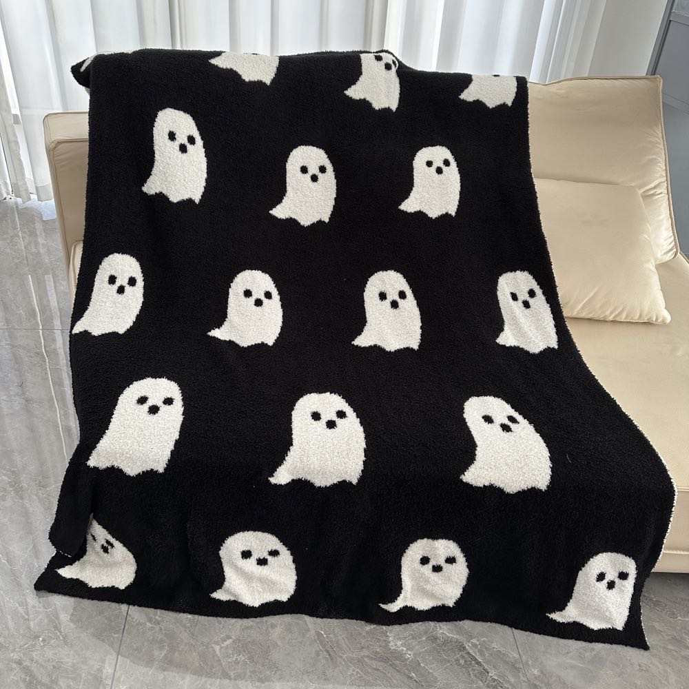 Black and white ghosties blanket ✨PRE ORDER, est arrival end august